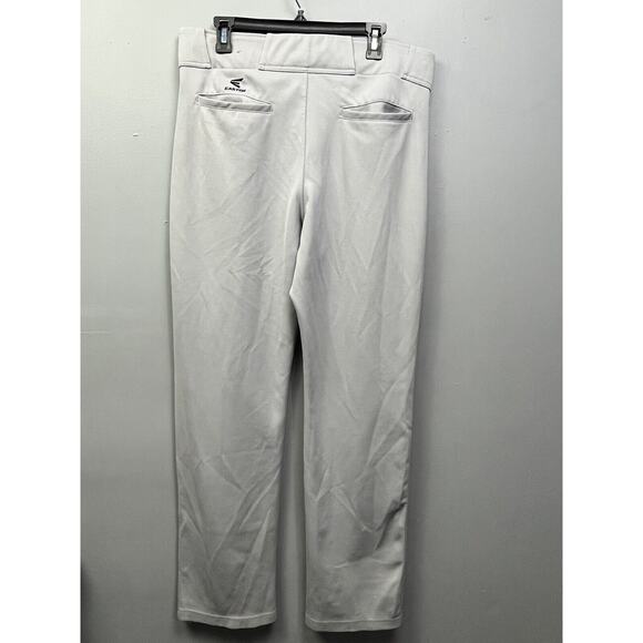 Easton Baseball Pants Mens XL Gray Straight 36x32 Pockets Belt Loops - Picture 2 of 8